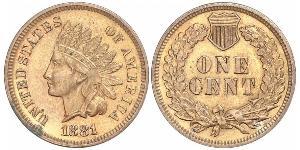 1 Cent 美利堅合眾國 (1776 - ) Tin/銅/Zinc 