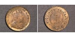 1 Cent British Honduras (1862-1981)  Eduardo VII (1841-1910)