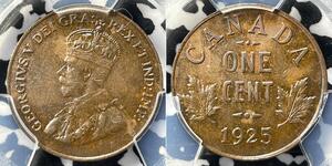 1 Cent Canada  George V of the United Kingdom (1865-1936)