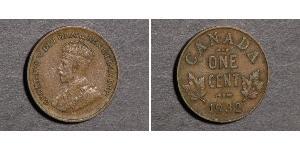 1 Cent Canada  George V of the United Kingdom (1865-1936)