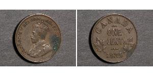 1 Cent Canadá  Jorge V (1865-1936)