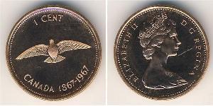 1 Cent Kanada  Elizabeth II (1926-2022)