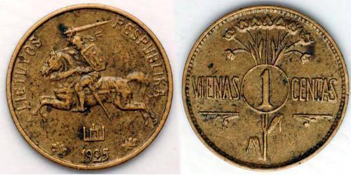 1 Cent Litauen (1991 - )  
