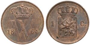 1 Cent Royaume des Pays-Bas (1815 - )  