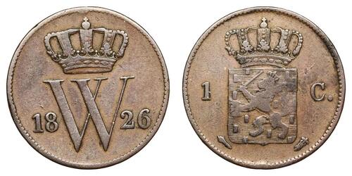 1 Cent Royaume des Pays-Bas (1815 - )  