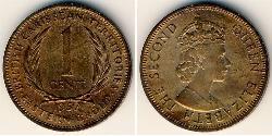 1 Cent   Elizabeth II (1926-2022)