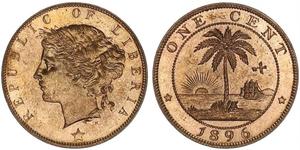 1 Cent 利比里亚 (1847 - )  
