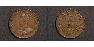 1 Cent 加拿大  乔治五世  (1865-1936)