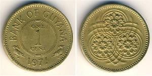 1 Cent 圭亚那 (1966 - )  