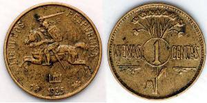 1 Cent 立陶宛  