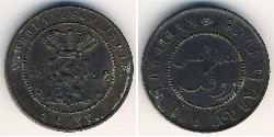 1 Cent  銅 