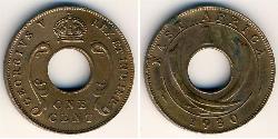 1 Cent 东非 銅 