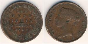 1 Cent 海峡殖民地 銅 