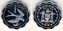 1 Cent 伯利兹 镍/銅 