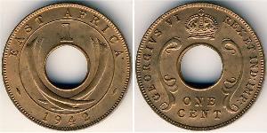 1 Cent 东非 青铜 