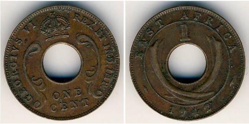 1 Cent 东非 青铜 