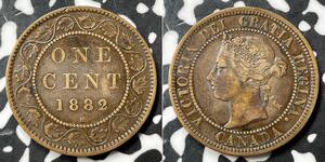 1 Cent 加拿大 青铜 维多利亚 (英国君主)