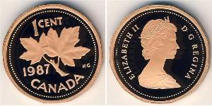 1 Cent 加拿大 青铜 伊丽莎白二世 (1926-2022)