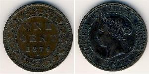 1 Cent 加拿大 青铜 维多利亚 (英国君主)