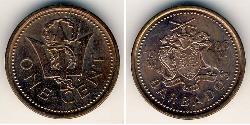 1 Cent 巴巴多斯 青铜 
