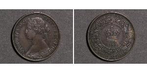 1 Cent 紐芬蘭與拉布拉多 青铜 维多利亚 (英国君主)