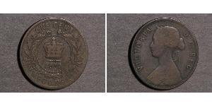 1 Cent 紐芬蘭與拉布拉多 青铜 维多利亚 (英国君主)