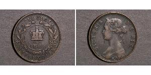 1 Cent 紐芬蘭與拉布拉多 青铜 维多利亚 (英国君主)