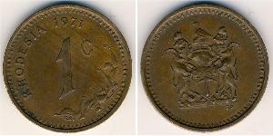 1 Cent 羅德西亞 (1965 - 1979) 青铜 