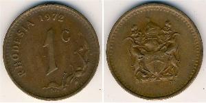 1 Cent 羅德西亞 (1965 - 1979) 青铜 