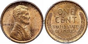 1 Cent 美利堅合眾國 (1776 - ) 青铜 亚伯拉罕·林肯