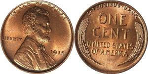 1 Cent 美利堅合眾國 (1776 - ) 青铜 亚伯拉罕·林肯