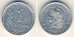 1 Centavo Argentinien (1861 - ) Aluminium 