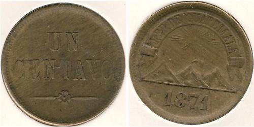 1 Centavo Guatemala Bronce 