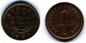 1 Centavo Kingdom of Portugal (1139-1910) Bronze 