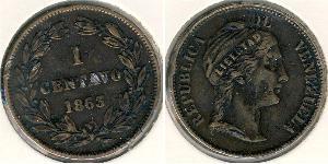 1 Centavo Venezuela (1811 - ) Copper 