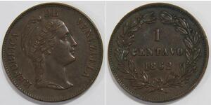 1 Centavo Venezuela (1811 - ) Copper 