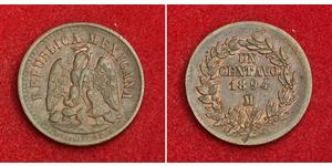 1 Centavo Mexique (1867 - ) Cuivre 
