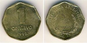 1 Centavo Argentinien (1861 - ) Laiton 