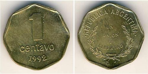 1 Centavo Argentinien (1861 - ) Laiton 