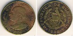 1 Centavo Guatemala (1838 - ) Ottone 