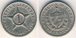 1 Centavo Cuba (1898 - ) Rame/Nichel 