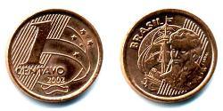 1 Centavo 巴西 Steel/銅 