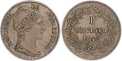 1 Centavo 委內瑞拉 銅 