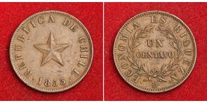 1 Centavo 智利 銅 