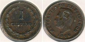1 Centavo 萨尔瓦多 青铜 