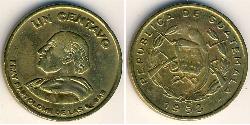 1 Centavo 危地马拉 黃銅 