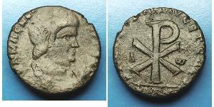 1 Centenionalis Imperio romano (27BC-395) Bronce Magnencio (303-353)