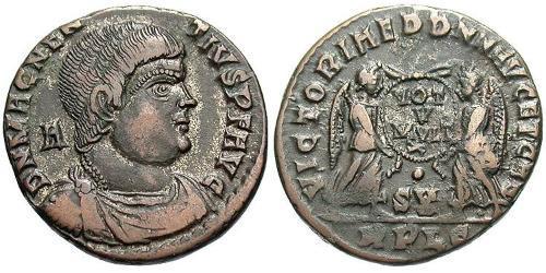 1 Centenionalis Imperio romano (27BC-395) Bronce Magnencio (303-353)