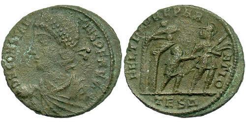 1 Centenionalis Imperio romano (27BC-395) Bronce Constancio II (317 - 361)
