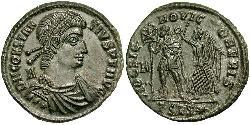 1 Centenionalis Empire romain (27BC-395) Bronze Constance II (317 - 361)